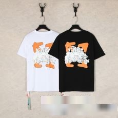人気定番豊富なオフホワイトスーパーコピー 新作入荷2023 OFF-WHITEコピー ブランド半袖Tシャツ2色可選
