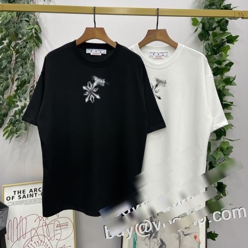 2023年春夏新作 OFF-WHITE オフホワイトブランドスーパーコピー 半袖Tシャツ 2色可選 お得限定セール