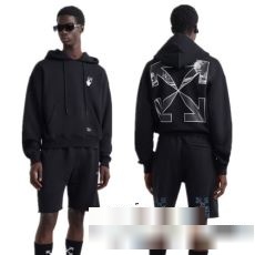2023 OFF-WHITE オフホワイトブランド コピー スエットパンツ 柔らかな質感 ショートパンツ