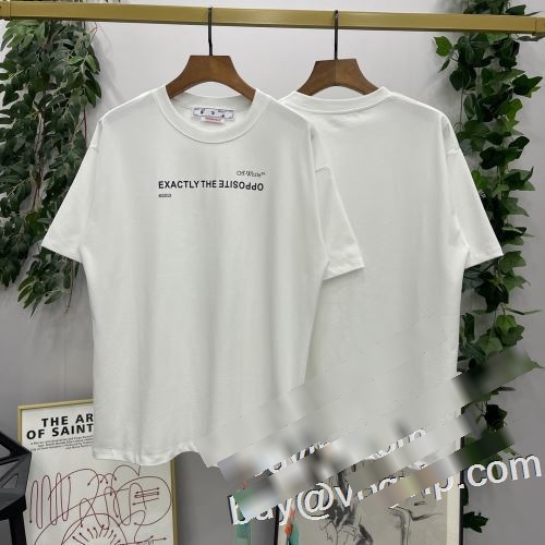 爆買い2023お買い得高品質 OFF-WHITE オフホワイトブランドコピー半袖Tシャツ爆買い得価