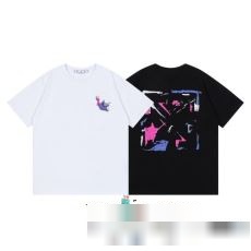 欧米韓流/雑誌 OFF-WHITE オフホワイトブランドスーパーコピー 半袖Tシャツ2色可選 激安大特価2023