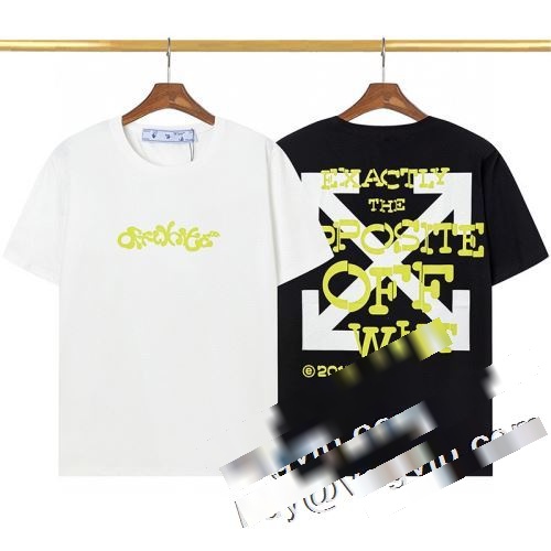 2023春夏季超人気 OFF-WHITE オフホワイトブランド コピー 半袖Tシャツ2色可選 大人のおしゃれに