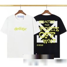 2023春夏季超人気 OFF-WHITE オフホワイトブランド コピー 半袖Tシャツ2色可選 大人のおしゃれに