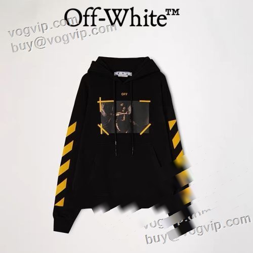 ブランドコピー専門店 人気 ランキング オフホワイト OFF-WHITE 2023秋冬新作登場 パーカー 2色可選 厚手の生地 防寒 メンズ 秋 秋服