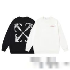 落ち着いた感覚 2023秋冬新作登場 スーパーコピー 優良サイト オフホワイト OFF-WHITE プルオーバーパーカー 2色可選 定番無地パーカー