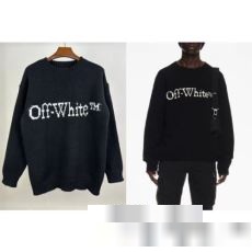 セレブ愛用の超人気商品 オフホワイト OFF-WHITE 2023人気販売 ニットセーター ブランド 偽物 通販 暖かい おしゃれ 大人 着痩せ 上品 新品