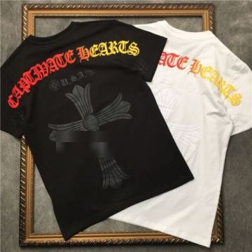クロムハーツコピー 半袖Tシャツ  2022  個性的なデザ CHROME HEARTSコピー 2色可選 流行に関係なく長年愛用できる