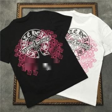 風合いが出る 2色可選 2022 CHROME HEARTSコピー 半袖Tシャツ クロムハーツコピー  