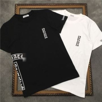 オリジナル CHROME HEARTSコピー 大好評 クロムハーツコピー 2色可選 2022  半袖Tシャツ   