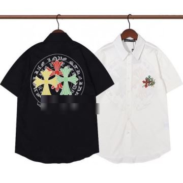 今買い◎得 着心地満点 CHROME HEARTSコピー 2022 半袖Tシャツ クロムハーツコピー 2色可選   