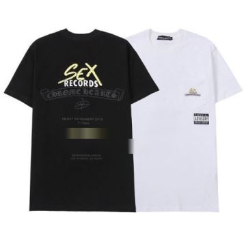 2022 人気販売中 半袖Tシャツ 2色可選  お洒落に魅せる クロムハーツコピー CHROME HEARTSコピー     