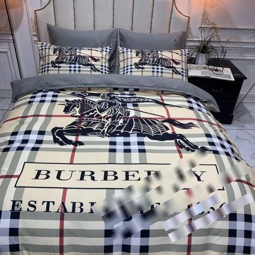 高級感を引き立てる 2022 バーバリー BURBERRY 寝具4点セット バーバリーブランド コピー 保温 掛け布団カバー 枕カバー