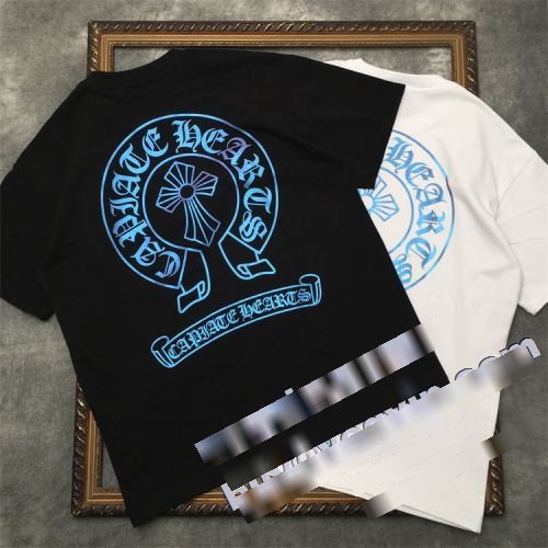  クロムハーツコピー 着心地抜群 半袖Tシャツ 上品な輝きを放つ形 CHROME HEARTSコピー  2色可選 2022    