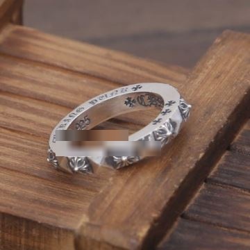 おすすめ/オススメ 2022  CHROME HEARTSコピー リング 極細シンプルリングクロムハーツコピー 