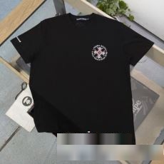 数量限定爆買い クロムハーツスーパーコピー 頑丈な素材 半袖Tシャツ 人気が爆発 2色可選