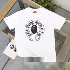 クロムハーツブランド 偽物 通販サイト 高級感溢れるデザイン 2023春夏 半袖Tシャツ 2色可選 存在感◎
