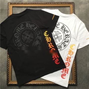 着心地満点 クロムハーツコピー 綺麗に決まるフォルム！ 半袖Tシャツ CHROME HEARTSコピー 2022 2色可選
