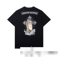 超激得高品質 CHROME HEARTSコピーブランド 抜群の雰囲気が作れる! 半袖Tシャツ 2色可選 涼しい 夏 トップス メンズファッション