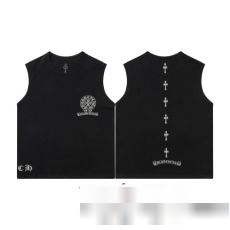 海外販売 CHROME HEARTSブランドコピー 最旬アイテム Tシャツ タンクトップ 通気性 吸汗速乾