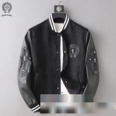 2023爆買い新作 クロムハーツ CHROME HEARTS コピーブランド ブルゾン 人気新品★超特価★ 中わたジャケット 2色可選 優美なファー使い