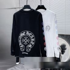 高品質 人気 長袖Tシャツ 2色可選 2023秋冬 クロムハーツスーパーコピー CHROME HEARTS 優しいフィット感