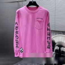 綺麗に決まるフォルム！ 2023秋冬 クロムハーツコピーブランド CHROME HEARTS 長袖Tシャツ 暖かみのある肌触り