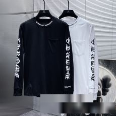 クロムハーツブランド 偽物 通販 高級感ある 2023秋冬 CHROME HEARTS 長袖Tシャツ 2色可選