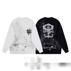 クロムハーツコピー CHROME HEARTS 2023最新 超レア プルオーバーパーカー 2色可選 パーカーニットカーディガン 着るだけで大人っぽく上品に見える落ち着いた印象