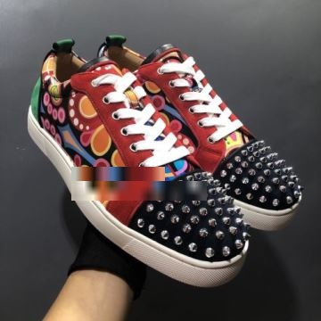 2022 落ち着いた質感 Christian Louboutinコピー スニーカー クリスチャンルブタンコピー シューズ 軽量 