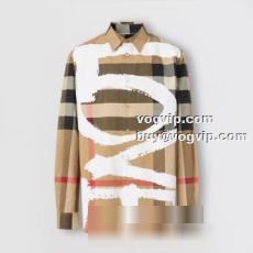 バーバリー BURBERRY 2022秋冬 人気ブランド 長袖シャツ ラックスした雰囲気 長袖シャツ メンズ