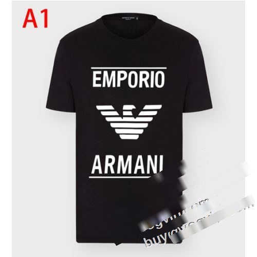 アルマーニブランド コピー ARMANI 使い勝手抜群 2023 半袖Tシャツ 大好評? 12色可選