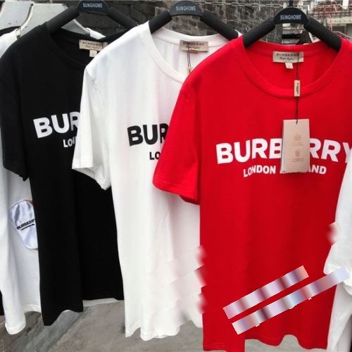 2022 バーバリー BURBERRY 人気商品 半袖Tシャツ 3色可選 バーバリースーパーコピー 肌に馴染みやすい