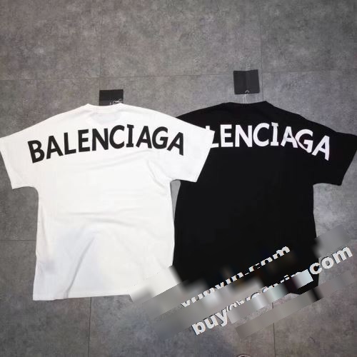  半袖Tシャツ BALENCIAGAコピー 2色可選 確定となる上品 バレンシアガコピー 2022 カッコいい印象を付ける 