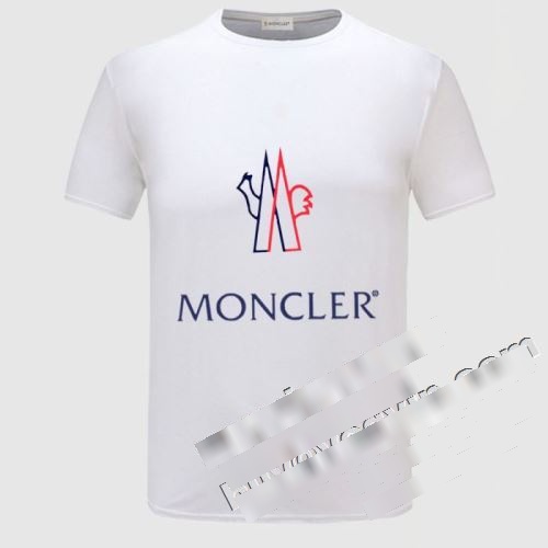 モンクレール偽物ブランド 2022 収縮性のある 綺麗に決まるフォルム！多色可選 半袖Tシャツ