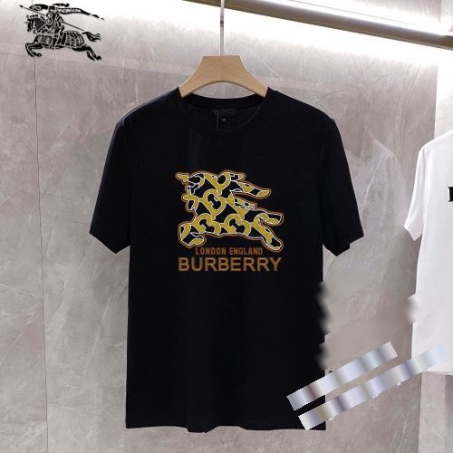 2022 バーバリー BURBERRY 半袖Tシャツ バーバリーコピー ブランド Tシャツ 半袖 メンズ 夏服 2色可選 絶大な人気を誇る