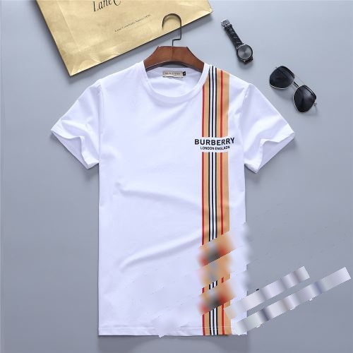 重宝するアイテム 2022 バーバリー BURBERRY 半袖Tシャツ 2色可選 半袖Tシャツ メンズ 夏 サマー Tシャツ バーバリーコピーブランド