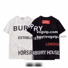 2022 ファション性の高い バーバリー BURBERRY 半袖Tシャツが新入荷 半袖Tシャツ バーバリーブランドコピー 2色可選