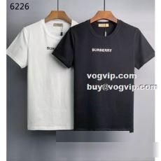 絶対オススメ? BURBERRYスーパーコピー 激安 2022  スーパーコピー 半袖 コピー バーバリー BURBERRY 半袖Tシャツ 2色可選