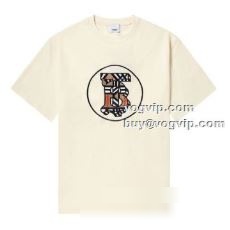 セレブ愛用の超人気商品 2022 バーバリー BURBERRY 半袖Tシャツ ブランド 偽物 通販 数に限りがある