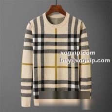 ニットセーター 高級感演出 2022秋冬 バーバリー BURBERRY 人気ランキングで今話題 スーパーコピー 激安