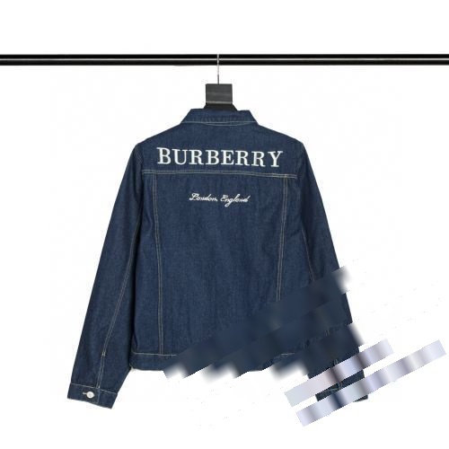 2022秋冬 バーバリー BURBERRYスーパーコピー 綺麗に決まるフォルム！ デニムジャケット ブルゾン しっかりとした作りの裏地で暖かく防寒性は申し分なしの１着