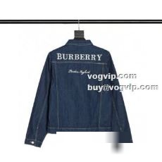 2022秋冬 バーバリー BURBERRYスーパーコピー 綺麗に決まるフォルム！ デニムジャケット ブルゾン しっかりとした作りの裏地で暖かく防寒性は申し分なしの１着