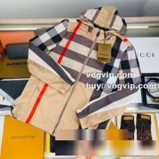 バーバリースーパーコピー 極上の着心地 2022秋冬 ジャケット メンズ バーバリー BURBERRY ブルゾン 1-3営業日発送