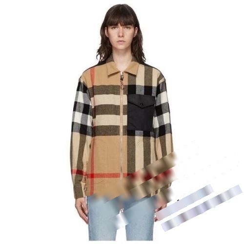 バーバリー BURBERRY 2022秋冬 長袖シャツ ブルゾン 【抗菌防臭】 バーバリーブランドスーパーコピー サイズ豊富