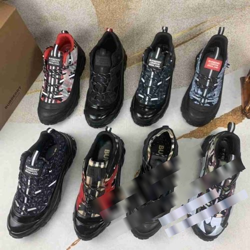 バーバリーコピー 定番のアイテム 2022秋冬 バーバリー BURBERRY カジュアルシューズ スニーカー 8色可選 厚底スニーカー 軽量