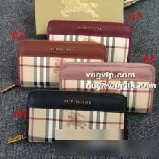 大人気アイテム 2022 バーバリーコピー ブランド レディース財布 多色選択可 大容量 バーバリー BURBERRY 本革 長財布