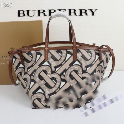 【人気ブログ掲載】 バーバリーコピー 2022 バーバリー BURBERRY ハンドバッグ レディースバッグ お買い物バッグ 軽量 大容量 ふんわりやわらかくて、とっても軽いので 2色可選