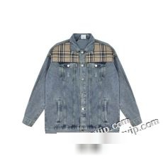 ファッション 人気 BURBERRY偽物ブランド2023春夏新作バーバリーコピー デニムジャケット高級感溢れるデザイン