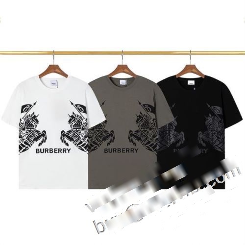 店舗で人気満点BURBERRYスーパーコピー 半袖Tシャツ人気定番2023バーバリーコピー3色可選 圧倒的な新作