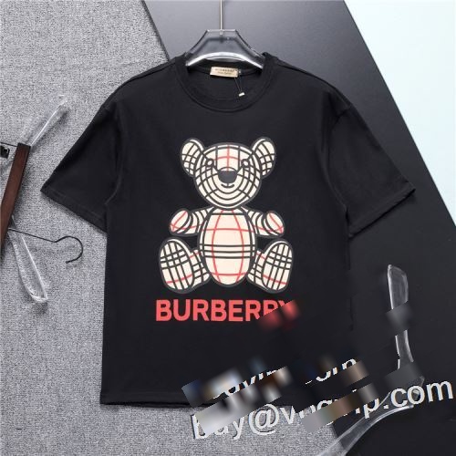 2023春夏 バーバリー 限量販売 2色可選 着回し度抜群 BURBERRYブランドコピー 半袖Tシャツ 活用できるアイテム